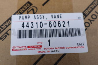 Toyota 4431060621 PUMP ASSY, VANE