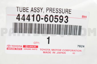 Toyota 4441060593 TUBE ASSY, PRESSURE FEED
