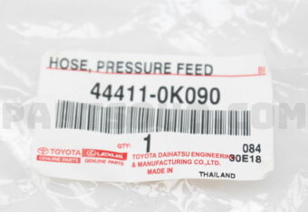 Toyota 444110K090 HOSE, PRESSURE FEED