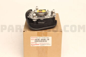 Toyota 4513006430C0 BUTTON ASSY, HORN