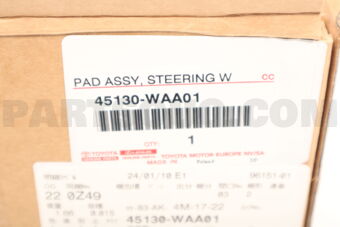 Toyota 45130WAA01 PAD ASSY STEERING