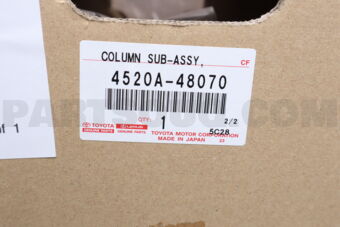 Toyota 4520A48070 COLUMN SUB-ASSY
