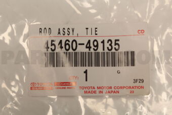 Toyota 4546049135 ROD ASSY, TIE
