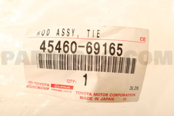 Toyota 4546069165 ROD ASSY, TIE