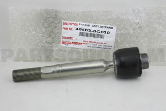 Toyota 455030C030 END SUB-ASSY, STEERING RACK