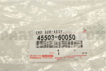 Toyota 4550360050 END SUB-ASSY