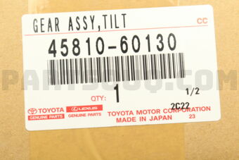 Toyota 4581060130 COLUMN ASSY, STEERING