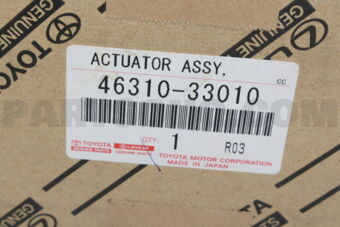 Toyota 4631033010 ACTUATOR ASSY