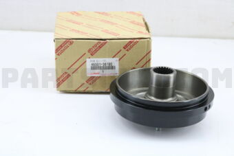 Toyota 4650136190 DRUM SUB-ASSY, PARKING BRAKE