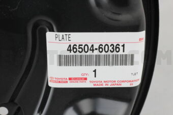 Toyota 4650460361 PLATE SUB-ASSY, PARKING BRAKE, LH
