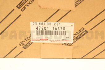 Toyota 472011A370 CYLINDER SUB-ASSY, BRAKE MASTER