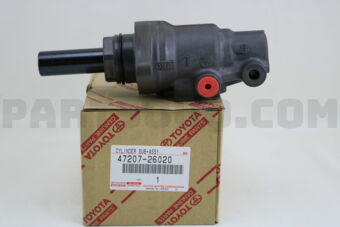 Toyota 4720726020 CYLINDER SUB-ASSY, BRAKE MASTER LESS RESERVOIR TANK