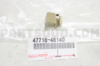 Toyota 4771648140 PLATE, PAD SUPPORT, NO.2(FOR FRONT DISC BRAKE)