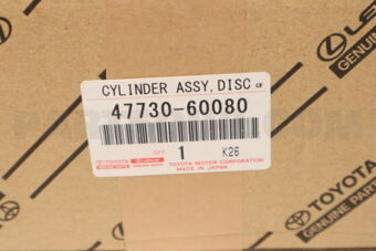 Toyota 4773060080 CYLINDER ASSY, FRONT DISC BRAKE, RH