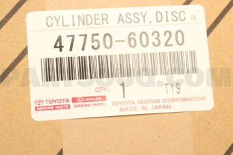 Toyota 4775060320 CYLINDER ASSY DISC