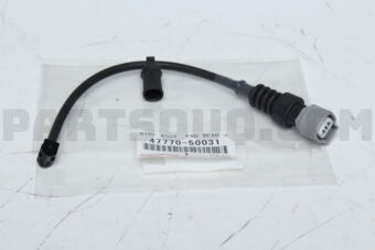 Toyota 4777050031 WIRE ASSY, PAD WEAR INDICATOR, FRONT RH