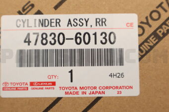Toyota 4783060130 CYLINDER ASSY RR