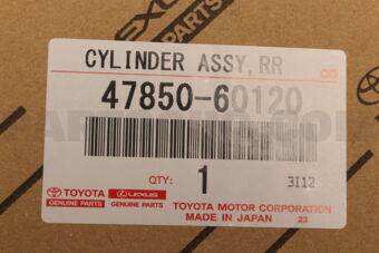 Toyota 4785060120 CYLINDER ASSY RR