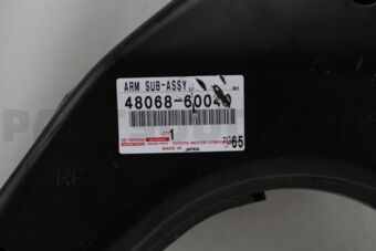Toyota 4806860040 ARM SUB-ASSY, FRONT SUSPENSION, LOWER NO.1 RH