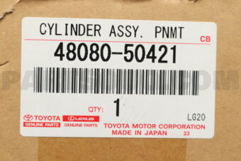 Toyota 4808050421 CYLINDER ASSY, PNEUMATIC, REAR RH W/SHOCK ABSORBER