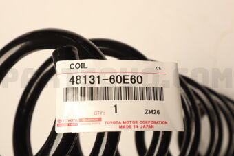 Toyota 4813160E60 SPRING, FRONT COIL, RH/LH