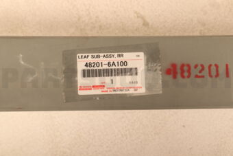 Toyota 482016A100 LEAF, REAR SPRING, NO.1