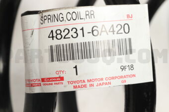 Toyota 482316A420 SPRING, COIL, REAR, RH/LH