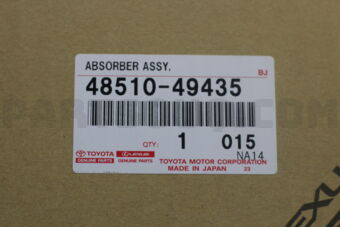 Toyota 4851049435 ABSORBER ASSY, SHOCK, FRONT RH