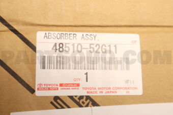 Toyota 4851052G11 ABSORBER ASSY, SHOCK, FRONT RH