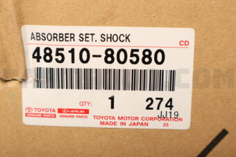 Toyota 4851080580 ABSORBER ASSY, SHOCK, FRONT RH