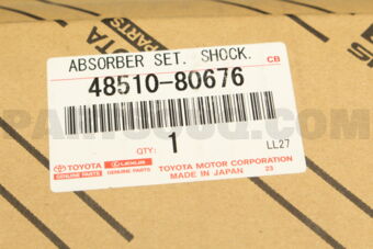 Toyota 4851080676 ABSORBER ASSY, SHOCK, FRONT RH