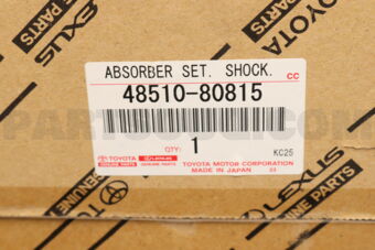 Toyota 4851080815 ABSORBER SET, SHOCK