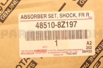Toyota 485108Z197 ABSORBER SET SHOCK
