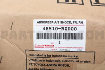 Toyota 48510BZD00 ABSORBER ASSY SHOCK