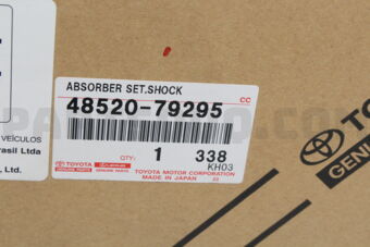 Toyota 4852079295 ABSORBER ASSY, SHOCK, FRONT LH