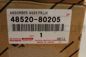 Toyota 4852080205 ABSORBER ASSY, SHOCK, FRONT LH
