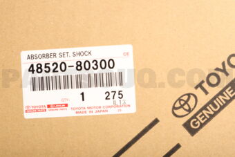 Toyota 4852080300 ABSORBER ASSY, SHOCK, FRONT LH