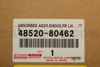 Toyota 4852080462 ABSORBER SET SHOCK