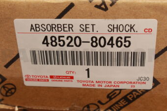 Toyota 4852080465 ABSORBER SET SHOCK