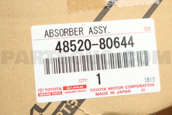 Toyota 4852080644 ABSORBER ASSY