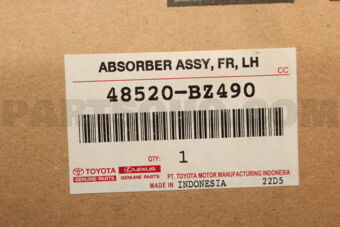 Toyota 48520BZ490 ABSORBER ASSY SHOCK