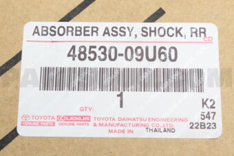 Toyota 4853009U60 ABSORBER ASSY, SHOCK, REAR RH