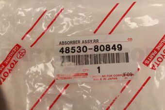 Toyota 4853080849 ABSORBER SET SHOCK