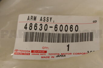 Toyota 4863060060 ARM ASSY