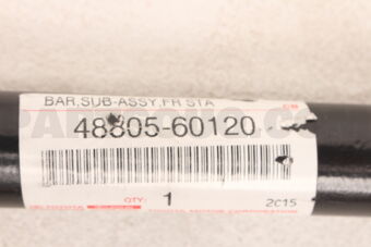 Toyota 4880560120 BAR SUB-ASSY, REAR STABILIZER