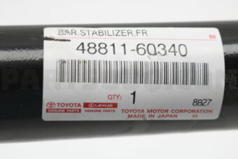 Toyota 4881160340 BAR, STABILIZER, FRONT