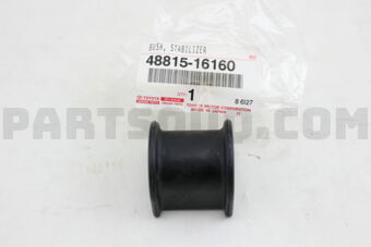 Toyota 4881516160 BUSH, FRONT STABILIZER BAR, NO.1