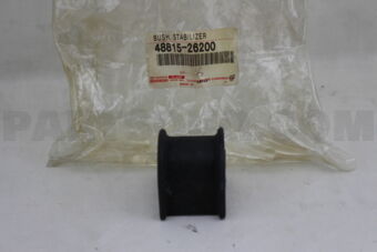 Toyota 4881526200 BUSH, FRONT STABILIZER BAR, NO.1
