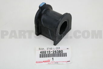 Toyota 4881526380 BUSH, FRONT STABILIZER BAR, NO.1
