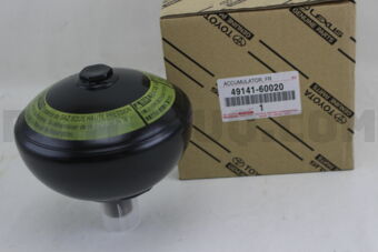 Toyota 4914160020 ACCUMULATOR, FRONT SUSPENSION CONTROL, RH/LH